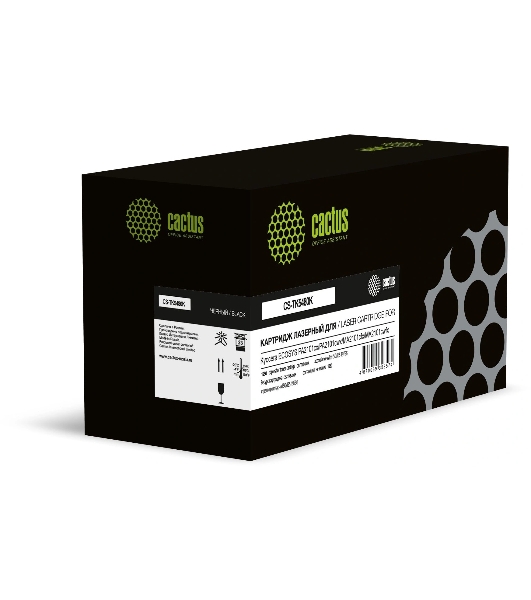 Картридж лазерный Cactus CS-TK5480K черный (1250стр.) для Kyocera ECOSYS PA2101cx/PA2101cwx/MA2101cfx/MA2101cwfx с чипом