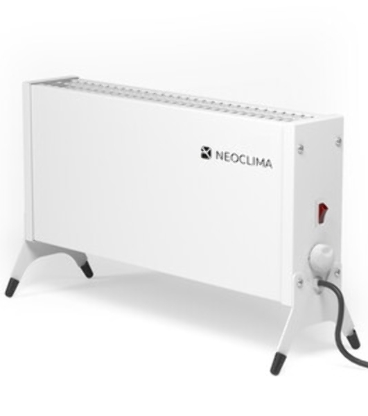 Конвектор электрический Neoclima Nano 2000W белый, 2000 Вт, 25 м2, термостат
