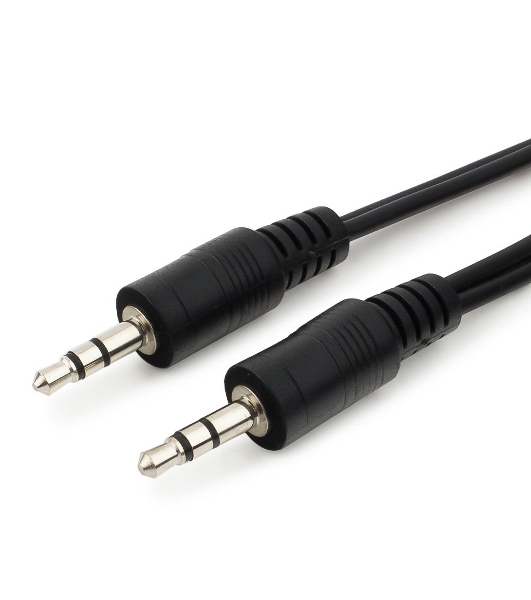 Кабель аудио Cablexpert CCA-404-2M, Jack3.5 - Jack3.5, 2м