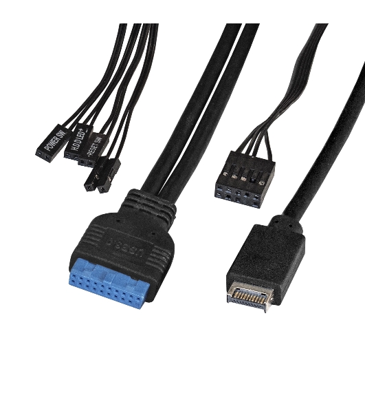 Компьютерный корпус Miditower ExeGate XP-332UC-XP500 (ATX, XP500 с вент. 12см, 2хUSB 3.0/1хTypeC, аудио, черный)