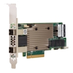 Контроллер MegaRAID 9480-8I8e SGL (05-50031-00), PCIe 3.1 x8 LP, SAS/SATA/NVMe, RAID 0,1,5,6,10,50,60, 16port(2 * int SFF8643 + 2 * ext SFF8644), 4Gb Cache, 3516ROC, фото2