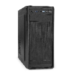 Компьютерный корпус Miditower ExeGate XP-332UC-XP600 (ATX, XP600 с вент. 12см, 2хUSB 3.0/1хTypeC, аудио, черный), фото 1