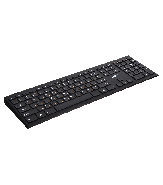 Клавиатура беспроводная Acer OKR010, USB, Радиоканал, черный