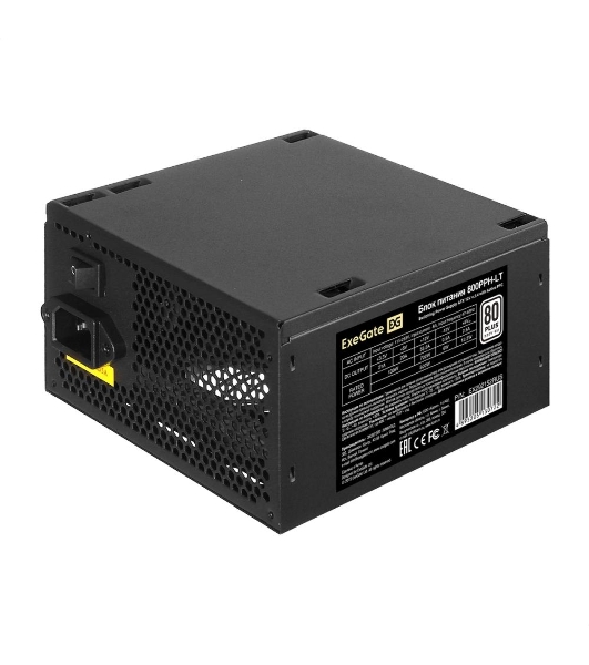 Блок питания ExeGate 800PPH-LT-OEM RTL (EX292152RUS-OEM-S), 800Вт, 80 PLUS, 120мм, черный