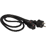 Шнур питания Lanmaster LAN-PP19L/SH-5.0-BK C19-Schuko проводник.:3x1.5мм2 5м 220В 16А черный, фото3