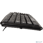 Клавиатура проводная Professional Standard LY-331L2-OEM (USB, полноразмерная, влагозащищенная, 104кл., Enter большой, длина кабеля 2,2м, черная, brown box), фото6
