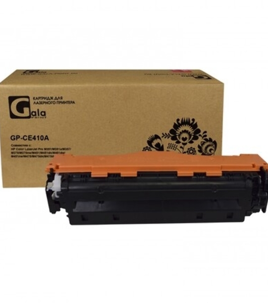 Картридж лазерный GalaPrint GP-CE410A (№305A) черный (2200 стр) для HP Color LaserJet Pro M351/Pro 400 color MFP M475dn/M475dw/Pro 400 color M451dn/M451dw/M451nw