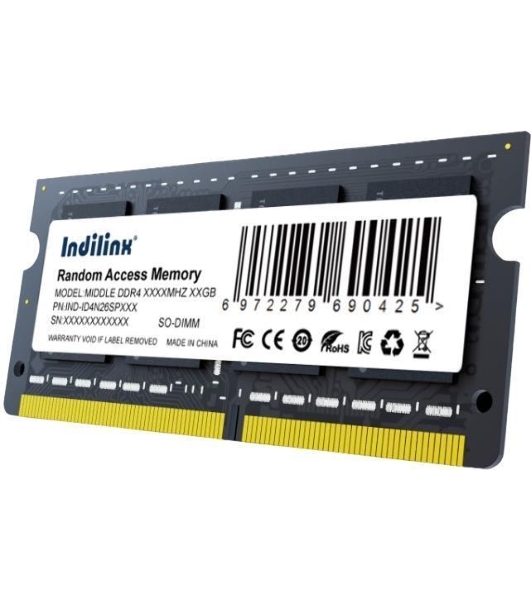 Оперативная память Indillinx, DDR4, 8GB (1x8 GB), 3200 MHz, CL22, SO-DIMM
