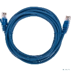 Патч-корд U/UTP Rexant cat.5e, RJ45-RJ45, 26AWG, ZH нг(А)-HF, синий, 3 м, фото2