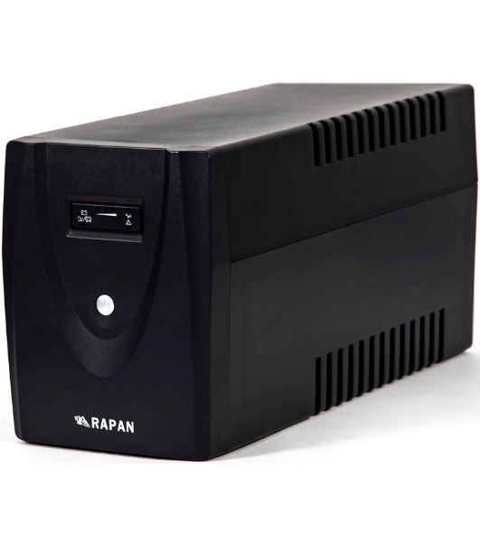 Источник бесперебойного питания RAPAN-UPS 2000 220В 2000В.А/1200Вт меандр АКБ 2х7А.ч интерактивный Бастион 735