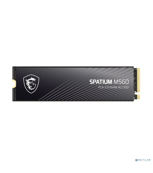 Накопитель SSD PCIE 5.0 NVME M.2 1Tb SPATIUM M560 1Tb MSI