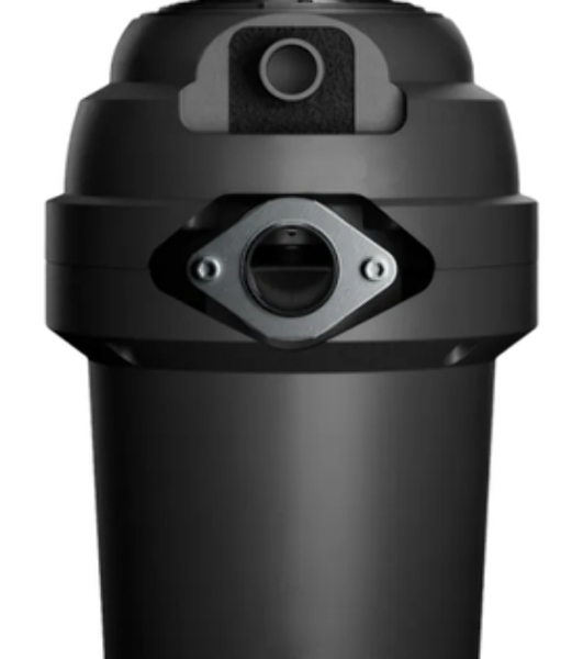 Измельчитель пищевых отходов Kuppersberg WSS 550 B, High-Tech, мощность 550 Вт, 3400-3800 об/мин, защита от перегрева, авто выключение, DC мотор, уровень шума 75 дБ, черный