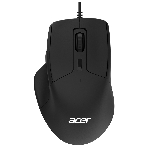 Мышь проводная Acer OMW130 черный, 3600 dpi, USB, кнопки - 6, фото16