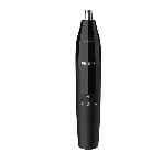 Триммер для носа Philips NT1620/15 роторный режущий элемент, водонепроницаемый корпус - пластик, цвет - черный, в комплекте батарейка АА, фото 1