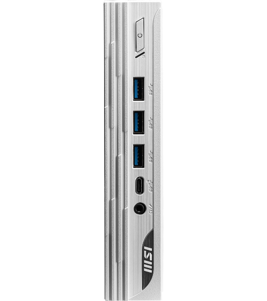Мини ПК MSI Pro DP10 13M-025BRU i5 1340P (1.9) Iris Xe noOS 2.5xGbitEth WiFi BT 120W белый (936-B0A612-025)