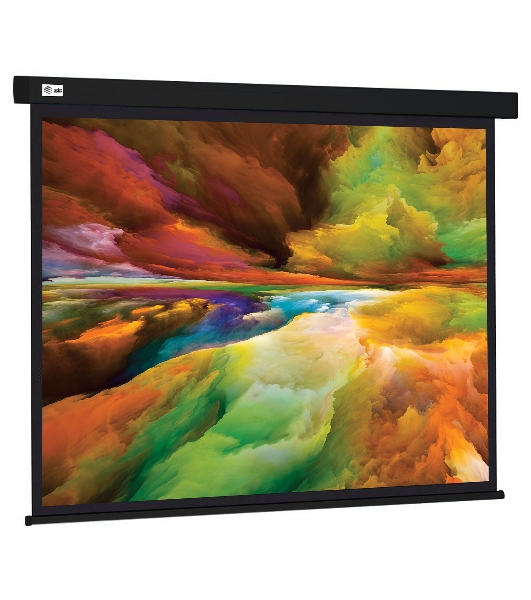 Экран Cactus 206x274см Wallscreen CS-PSW-206X274-BK 4:3 настенно-потолочный рулонный черный