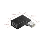 Удлинитель Mini Displayport угловой папа-мама, фото 1