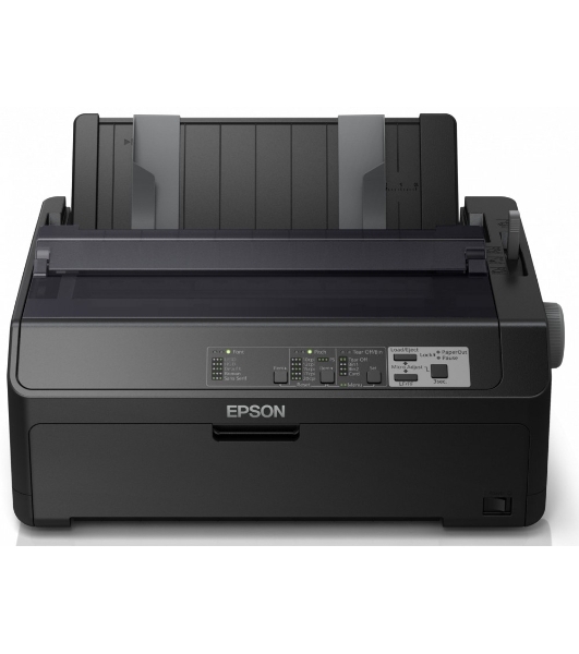 Принтер матричный Epson FX-890II (C11CF37401), A4, 9х2-игольный (80 колонок), высокоскоростной (735 cps), до 6 экземпляров одновременно (1 оригинал + 5 копий), ресурс ленты: 7,5 млн. символов, USB, LPT, для больших объемов печати