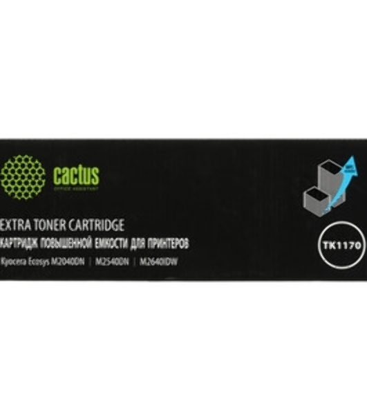 Картридж лазерный Cactus CS-TK1170-MPS черный (12000 стр.) для Kyocera Ecosys M2040dn/M2540dn/M2640idw