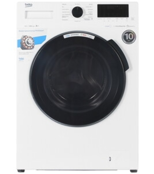 Стиральная машина Beko WSPE6H616S серебристый, загрузка фронтальная 6,5 кг, 1200 об/мин., класс: А++