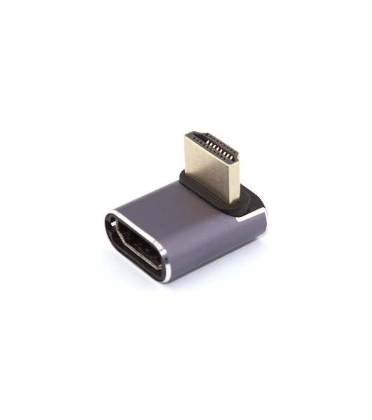 Переходник HDMI угловой папа-мама вверх