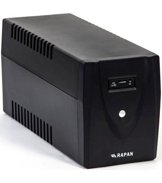 Источник бесперебойного питания RAPAN-UPS 2000 220В 2000В.А/1200Вт меандр АКБ 2х7А.ч интерактивный Бастион 735