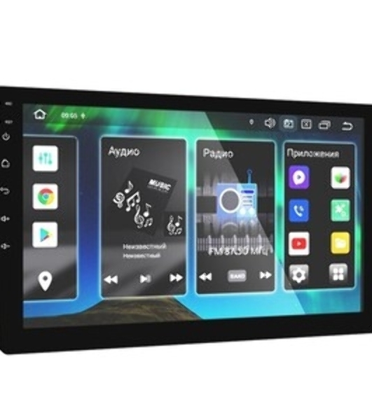Автомагнитола Prology MPA-370, 2 DIN, 9', Android 13, Bluetooth, USB Type-A, GPS, 4G, CarPlay