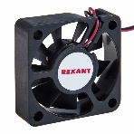 Вентилятор для корпуса Rexant RХ 4010MS 12VDC черный, 40 мм, 4800 об/мин, 20 дБ, 2 pin, фото 1