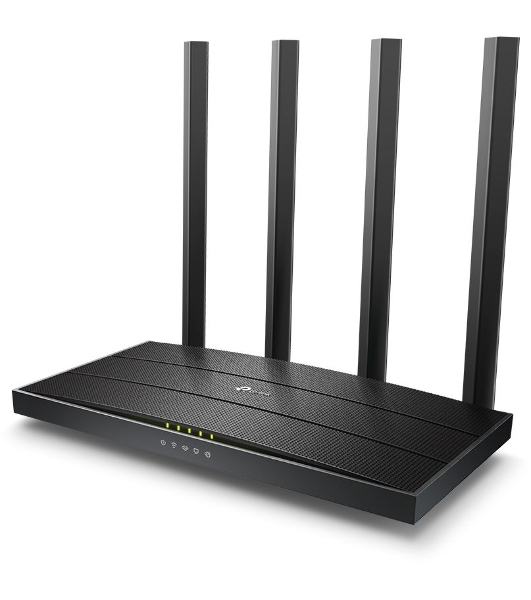 Роутер беспроводной TP-Link Archer C80 AC1900 10/100/1000BASE-TX черный