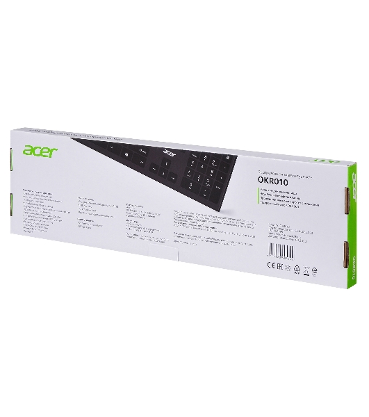 Клавиатура беспроводная Acer OKR010, USB, Радиоканал, черный