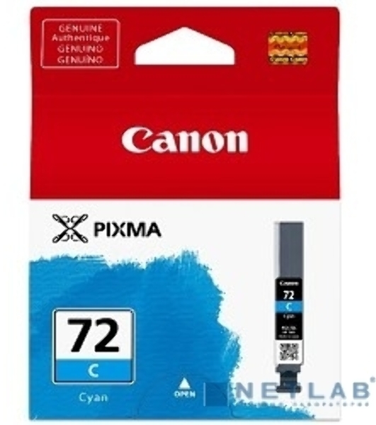 Картридж струйный PGI-72C (6404B001), для Canon PRO-10, Голубой, 525стр.