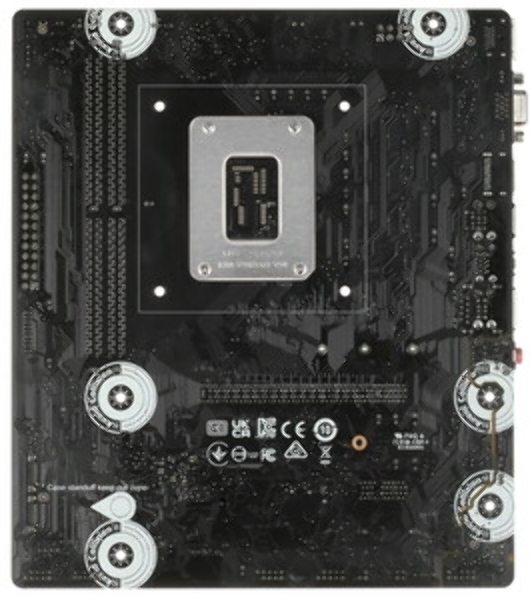 Материнская плата MSI PRO H610M-G WIFI, LGA 1700, Intel H610, 2xDDR5 (до 64 ГБ), 4xSATA, 1xM.2 (PCIe 3.0 x4), 1xPCIe 4.0 x16, 2xPCIe x1, 1xVGA, 1xHDMI, 1xDP, 1x1Gb LAN, Wi-Fi 5, Bluetooth 4.2, 4xUSB-A 5Gbps, 2xUSB-A 2.0, 1xPS/2, 3x3.5 мм, 7.1, чёрный, mATX