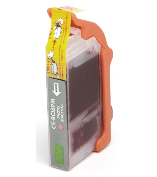 Картридж струйный Cactus CS-BCI6PM пурпурный (12ml) для Canon S800/S820/S900/S9000/i905D/i950S/i960x