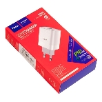 Сетевое зарядное устройство HOCO C80A Rapido 1xUSB + 1xUSB-C, 3.1A, 20W, белый, фото11