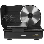 Ломтерезка Centek CT-1381 черный, 150 Вт толщина нарезки 3-20мм, съемная каретка, спец. держатель, фото5