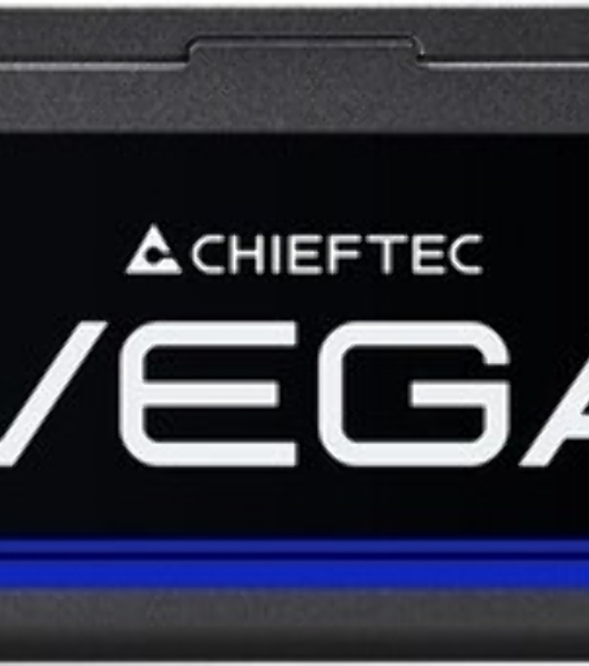 Блок питания Chieftec Vega PPG-750-S, 750Вт, 80 PLUS Gold, 135мм, черный