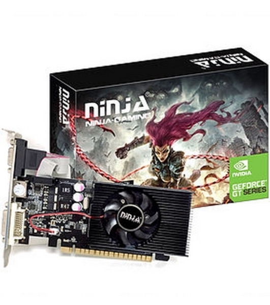 Видеокарта Sinotex Ninja  GT710  (192SP) 2G 64BIT  DDR3 (DVI/HDMI/CRT)  {50} PCIE,NK71NP023F