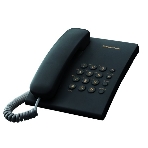 Телефон проводной Panasonic KX-TS2350RUB черный повтор номера, регул-ка громкости, кр.на стену, фото3