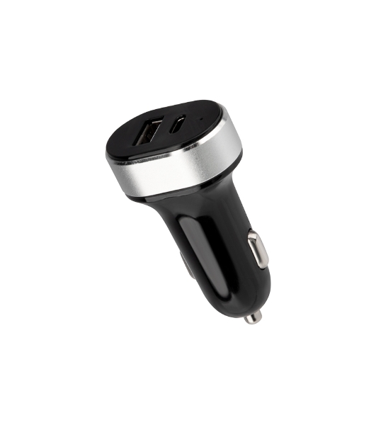 Автозарядка в прикуриватель Rexant АЗУ USB-A+USB-C, 3.1 A черный