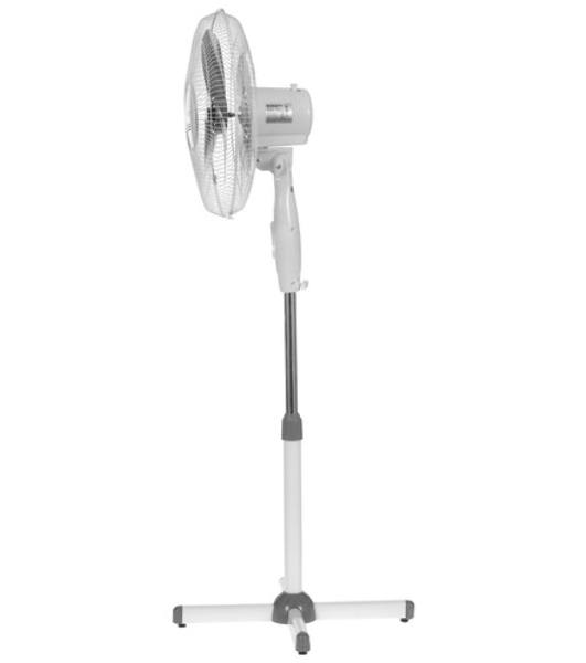 Вентилятор Kraft FS40-1621G серый, напольный, 40 Вт, 3 скорости, 40 см