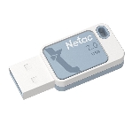 Флешка USB Netac UA31 (NT03UA31N-032G-20BL), 32Gb, USB 2.0, R/W 110/45, синий/белый, фото5