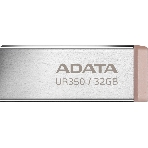 Флешка USB ADATA UR350 (UR350-32G-RSR/BG), 32G, USB 3.2, R/W 100/15, серебристый/коричневый, фото5