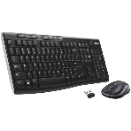Комплект клавиатура+мышь Logitech MK270 беспроводной, USB, 1000 DPI, чёрный, фото8
