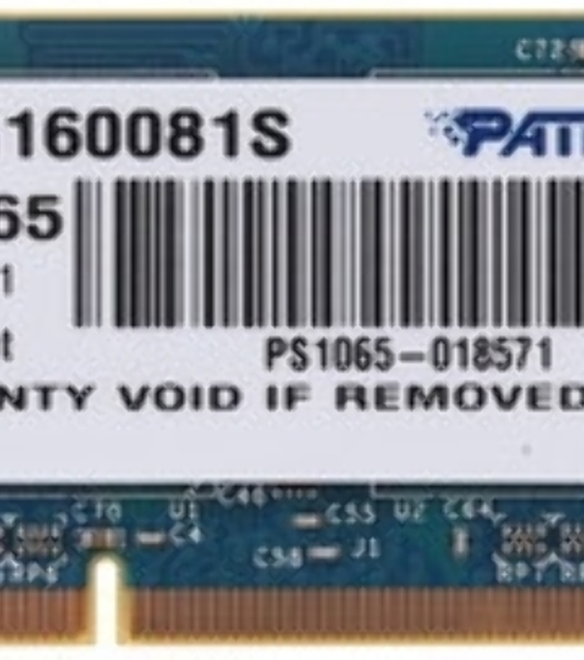 Оперативная память Patriot, DDR3, 4GB (1x4 GB), 1600 MHz, CL11, SO-DIMM