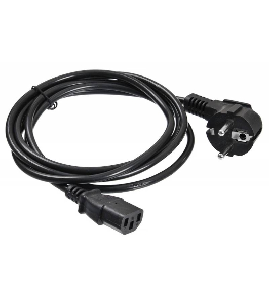 Кабель Buro BU-PCAB-ZP1 IEC C13 Евровилка 3м