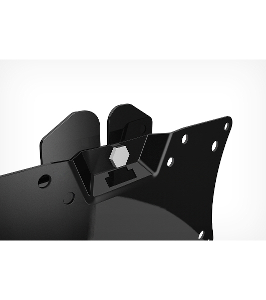 Кронштейн для телевизора Holder LCDS-5060 черный глянец 19'-32' макс.30кг настенный фиксированный