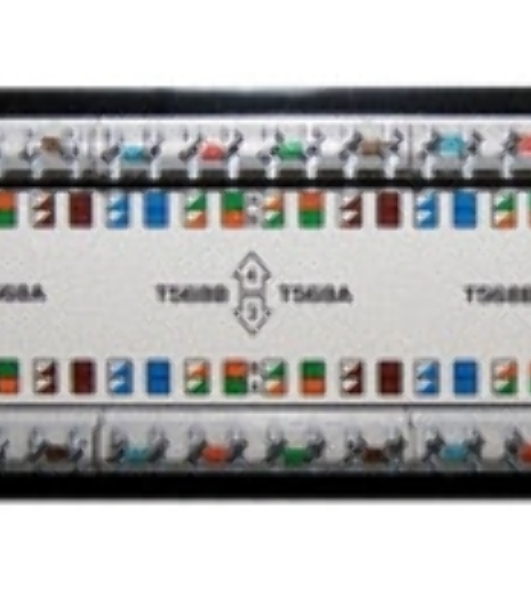 Патч-панель TWT 48 портов, UTP, кат.6, 2U