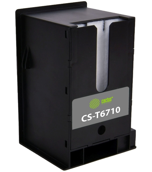 Емкость Cactus CS-T6710 (T6710 для отработанных чернил) для Epson WorkForce Pro WF-5690DWF/5620DWF/5190DW/5110DW