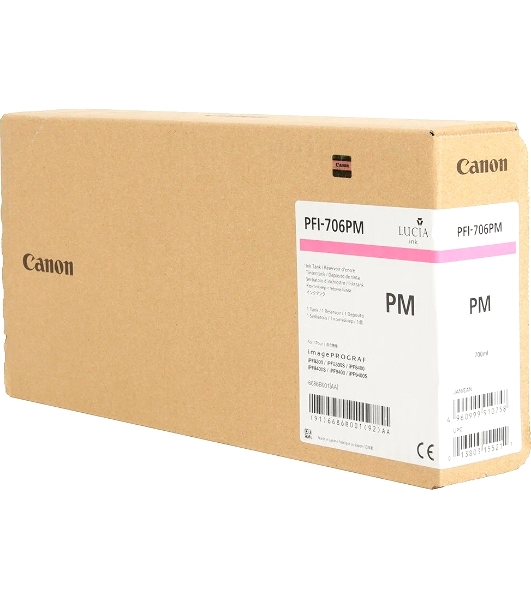 Картридж струйный Canon PFI-706 PM фото пурпурный для iPF8300S/8400/9400S/9400 (6686B001)