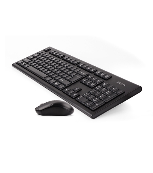 Комплект клавиатура+мышь A4Tech 3000NS беспроводной, USB, 1200 DPI, чёрный